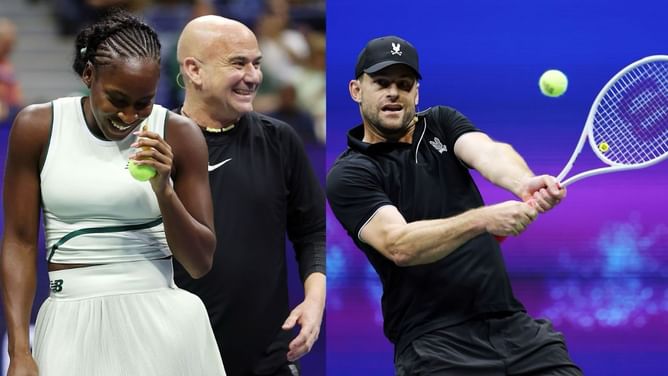 5 best moments from Andre Agassi, Coco Gauff, Andy Roddick & others' US Open Fan Week fireworks