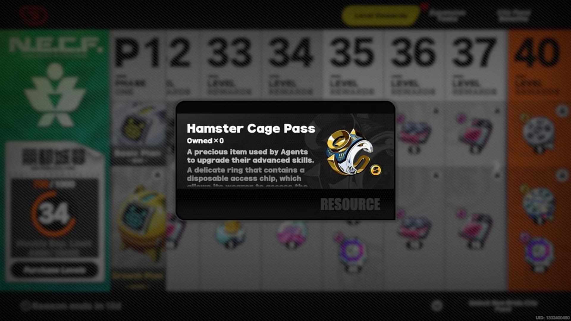 Get Hamster Cage Pass from the battle pass (Image via HoYoverse)