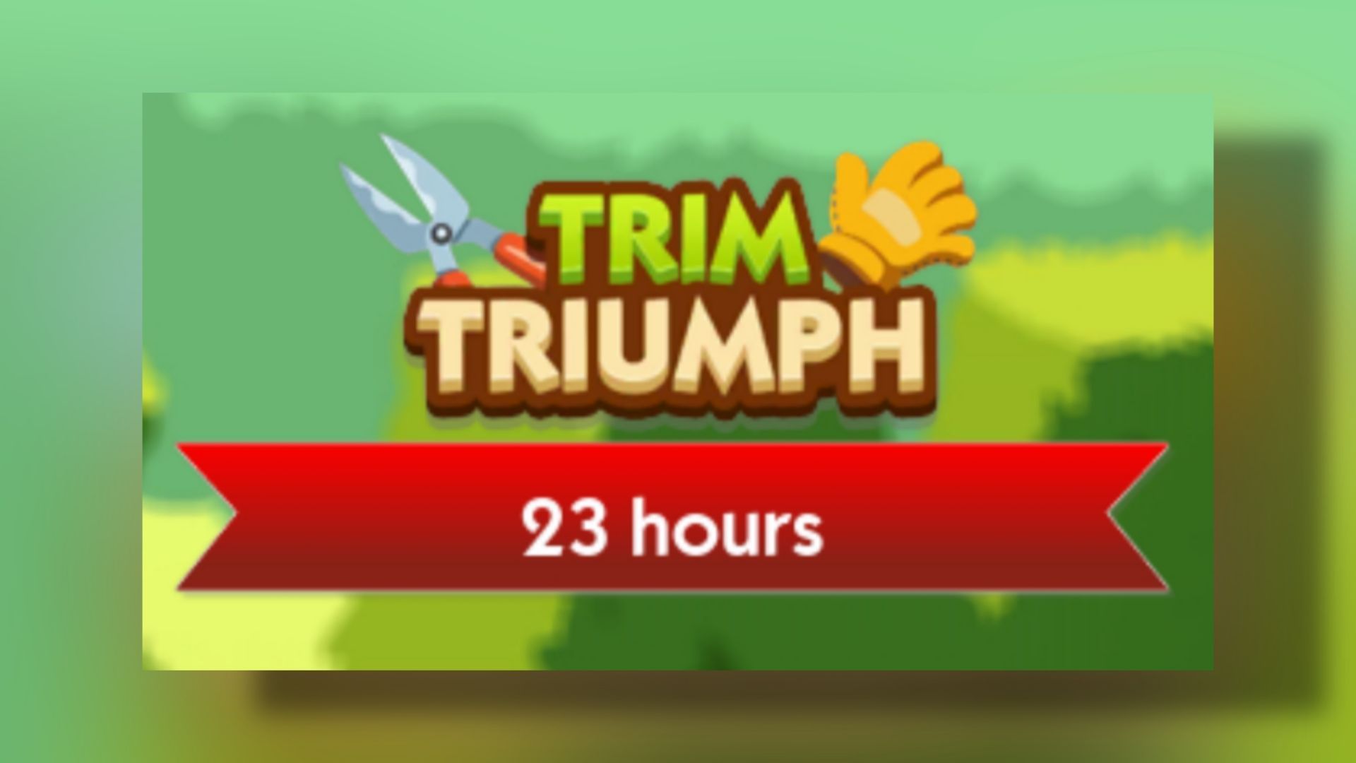Monopoly Go Trim Triumph event offers great rewards (Image via Scopely)