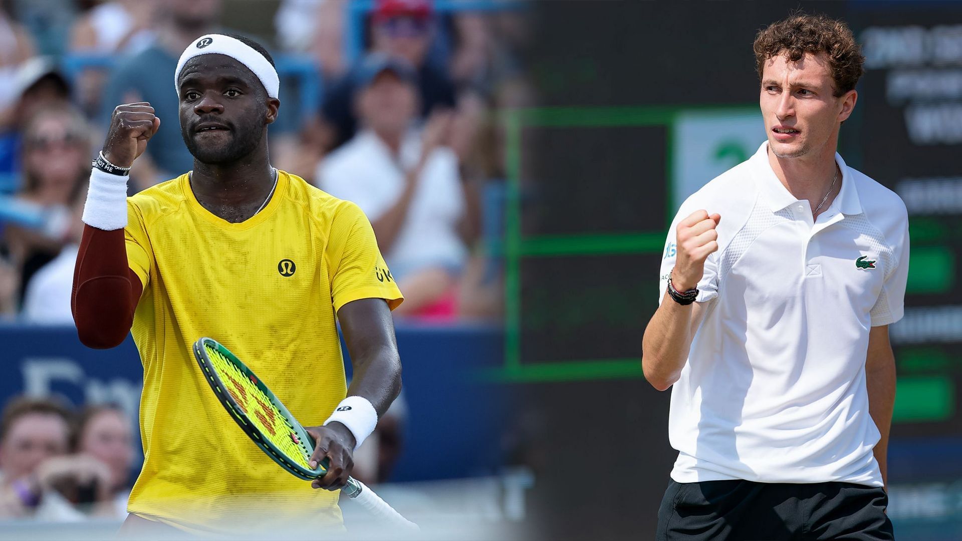 Frances Tiafoe (L) Ugo Humbert (R) | Getty