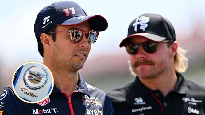 Watch: Cadillac announces Sergio Perez and Valtteri Bottas as their 2026 F1 driver lineup with Keanu Reeves making a special appearance