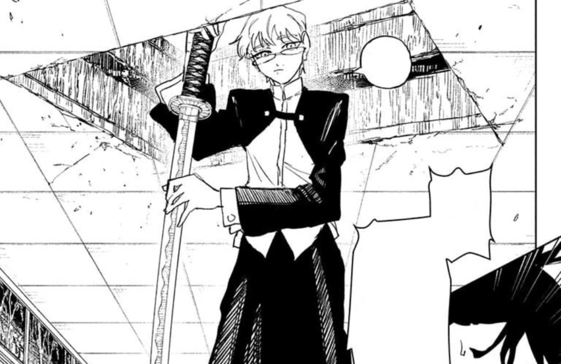 Kiri Shirakai, as seen in the manga (Image via Shueisha)