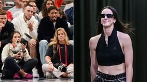 "Connor McCaffery is such a good boyfriend" - WNBA fans praise Caitlin Clark's BF for repping ‘CC’ Nike logo gear next to Tyrese Haliburton