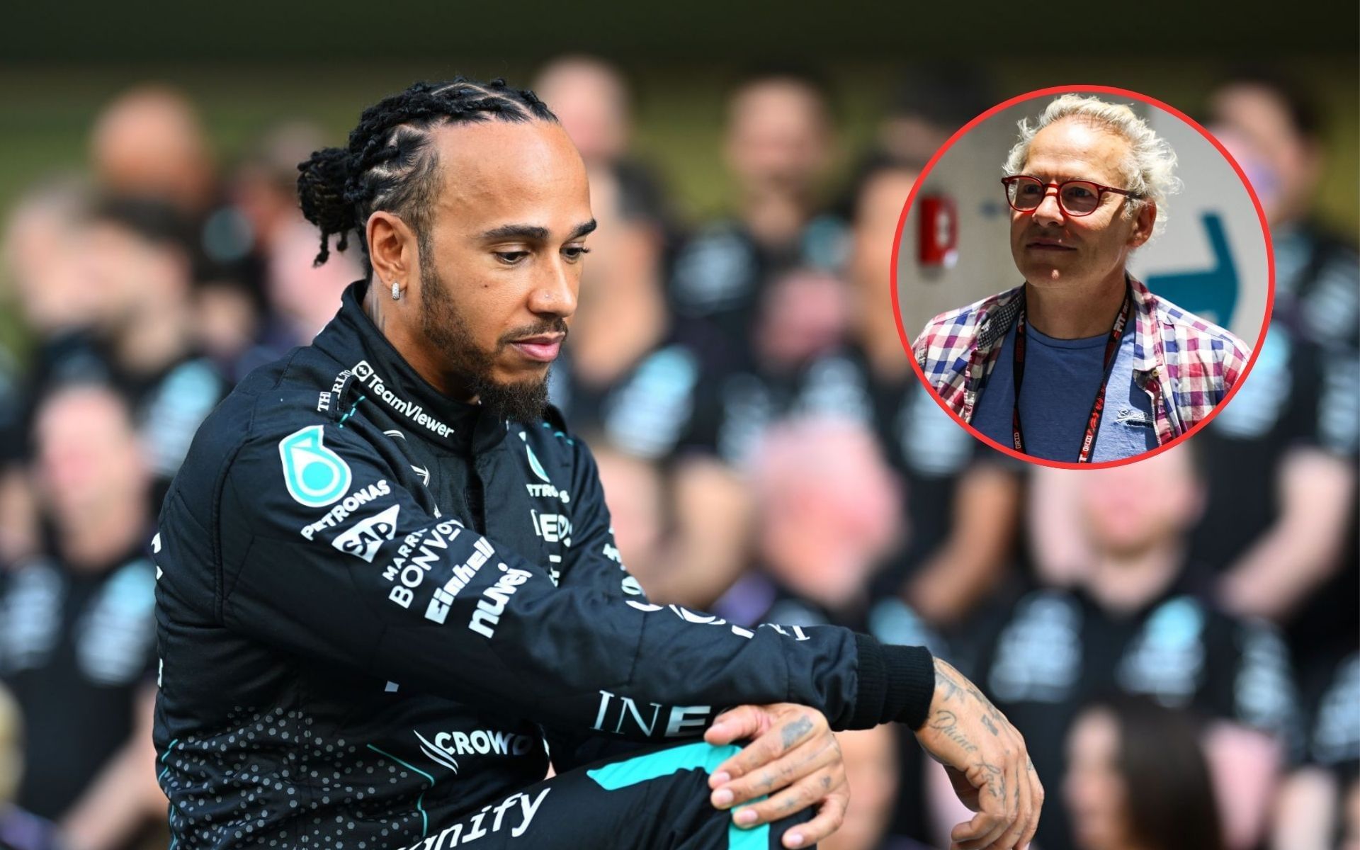 Lewis Hamilton and Jacques Villeneuve