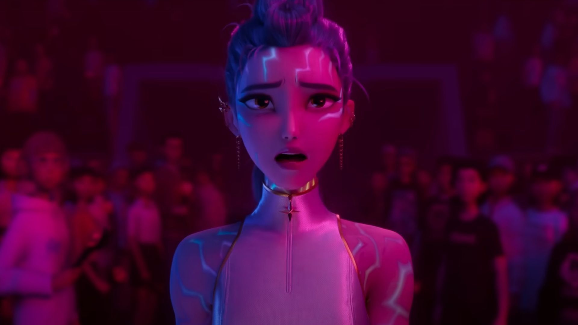 Rumi accepts her demon side (Image via YouTube/Netflix Family)