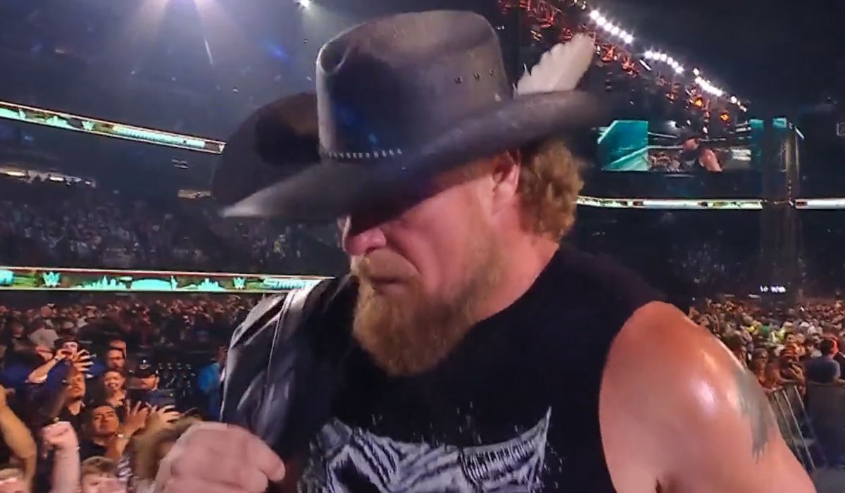 Brock Lesnar returned at SummerSlam 2025 [Image credits: WWE on X]
