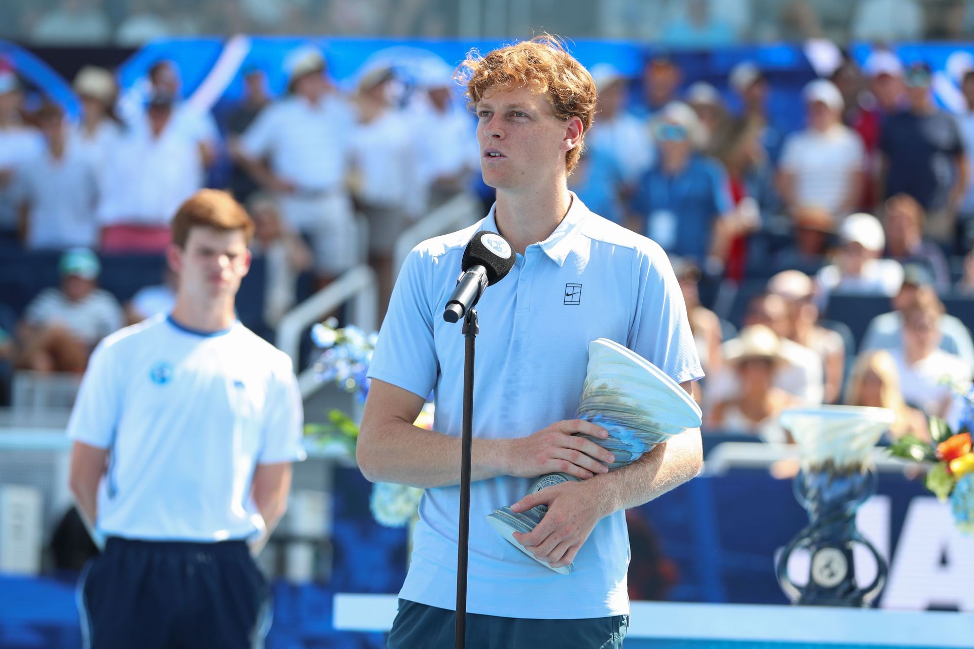 Jannik Sinner at TENNIS: AUG 18 Cincinnati Open - Source: Getty