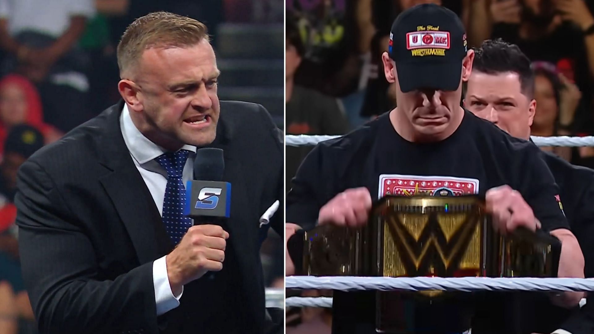 John Cena is the Undisputed WWE Champion. [Image credits: WWE YT channel]