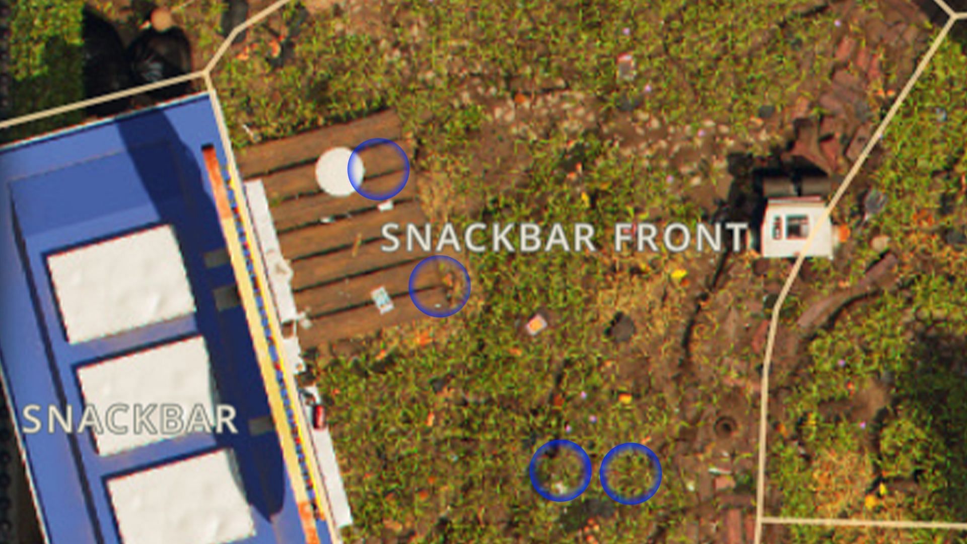 There are four Milk Molars in the Snackbar Front porch (Image via Obsidian Entertainment)