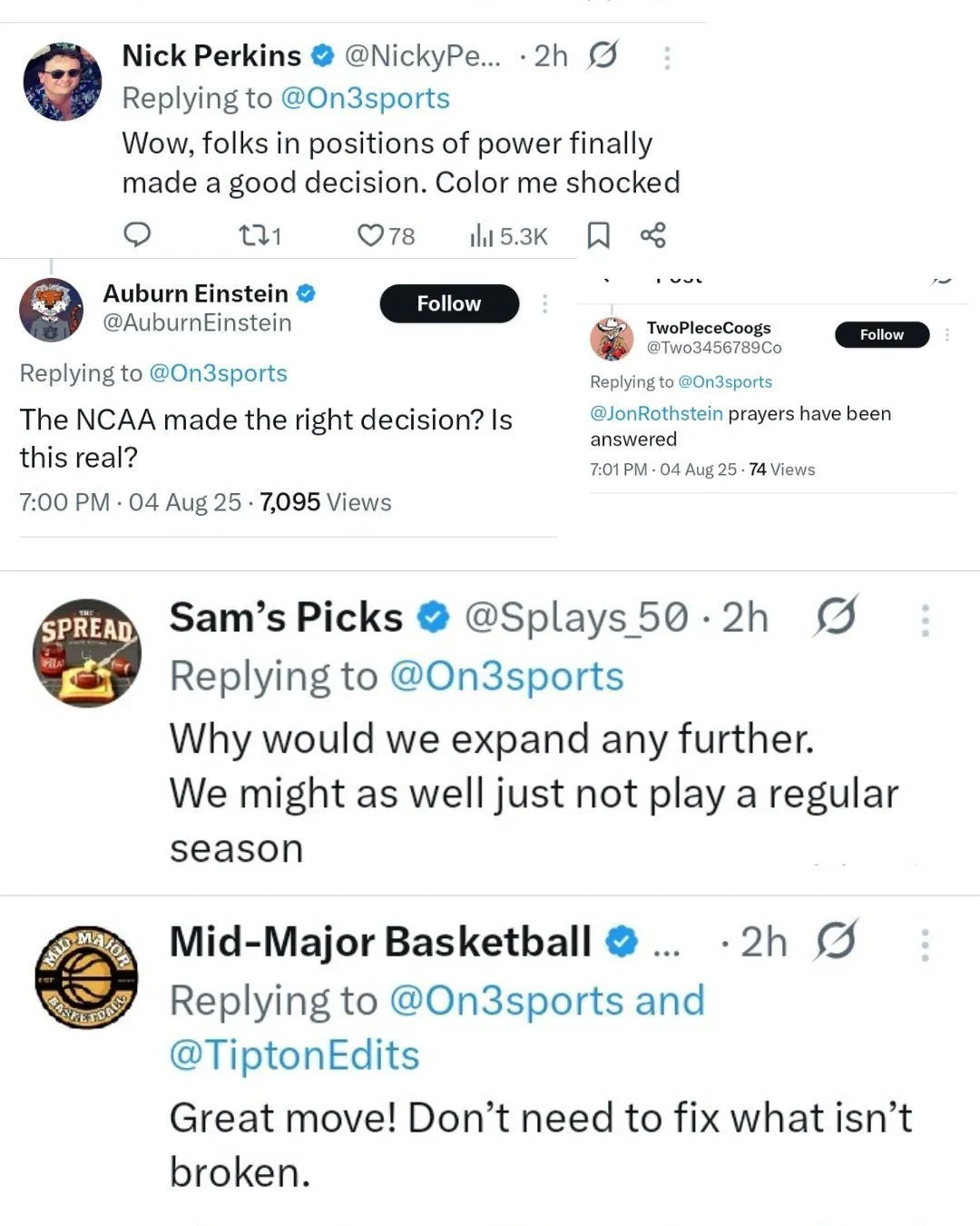 College hoops fans rejoice as NCAA makes expansion decision