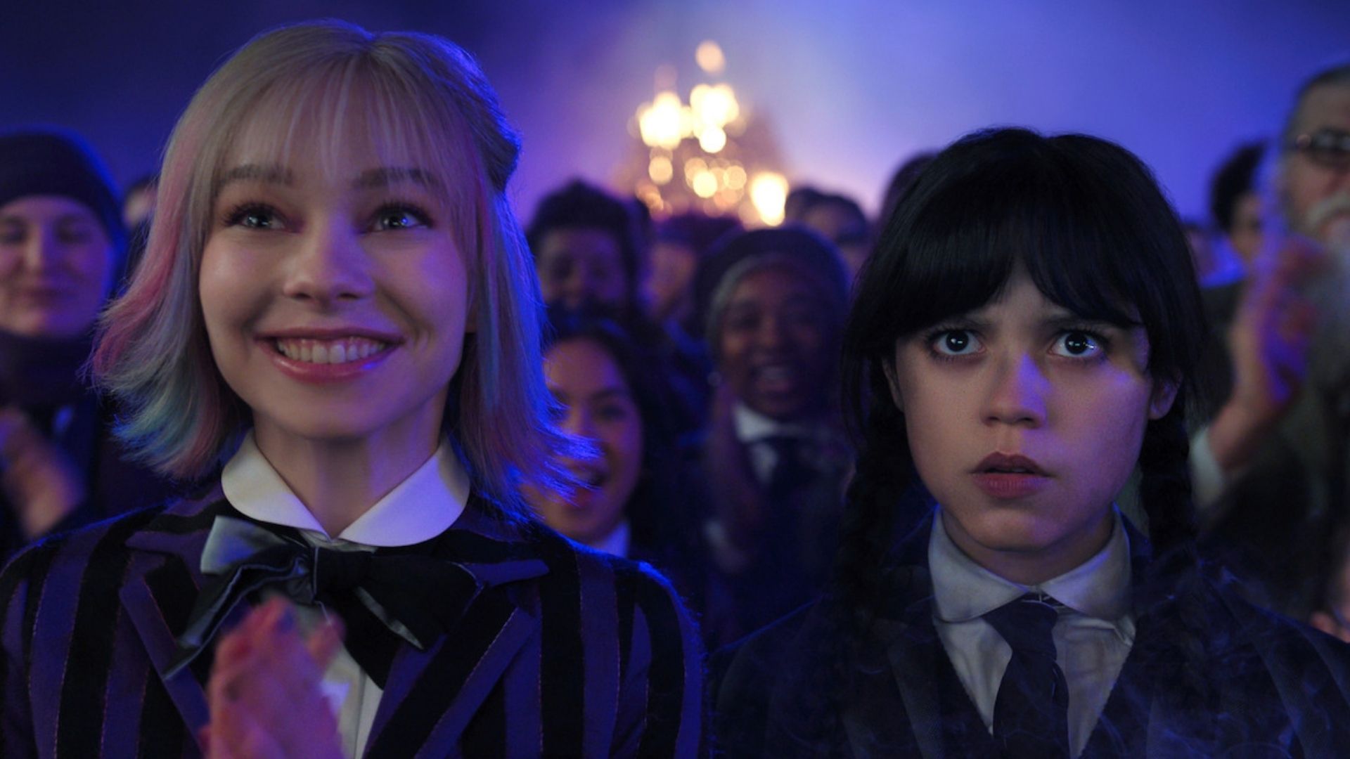Enid Sinclair and Wednesday Addams (Image via Netflix)