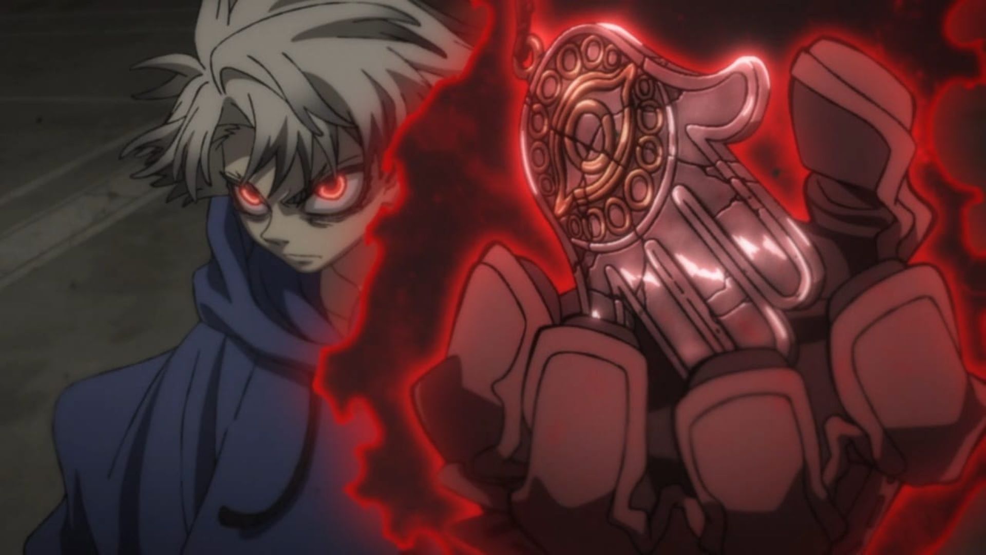 Rudo demonstrates the amulet&#039;s abilities (Image via Bones Film)