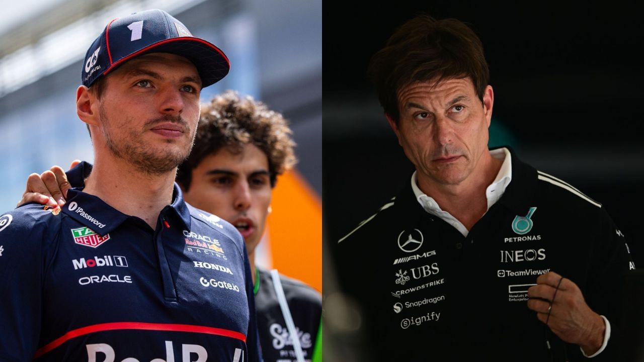 Fans react as photo of Max Verstappen and Toto Wolff surfaces online. [Images via Getty]