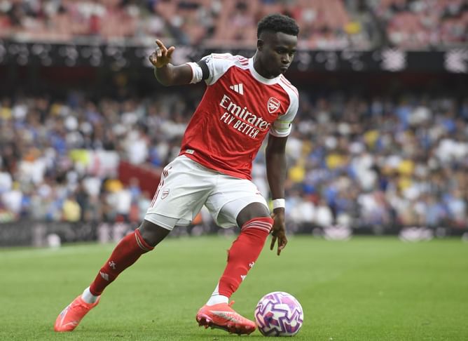 "Fill that gap until he comes back" - Ian Wright names Arsenal star who can replace the injured Bukayo Saka in XI ahead of Liverpool clash