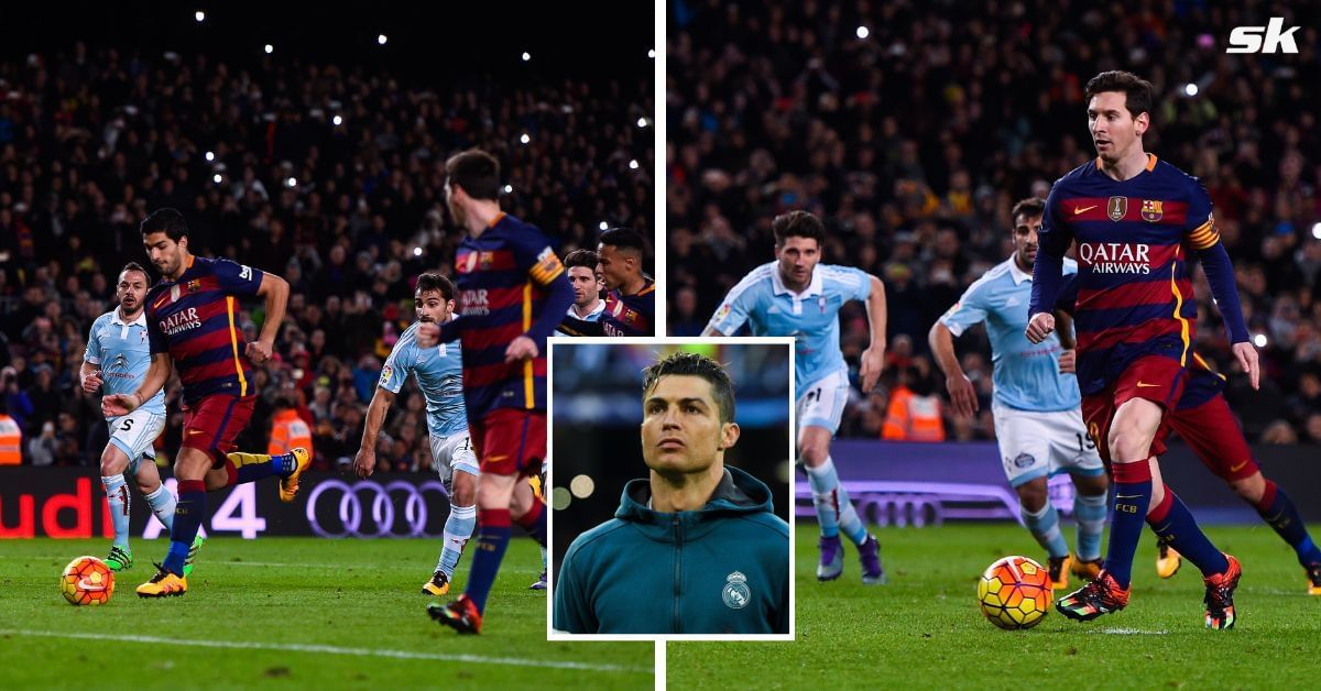 Lionel Messi passed his penalty to Luis Suarez