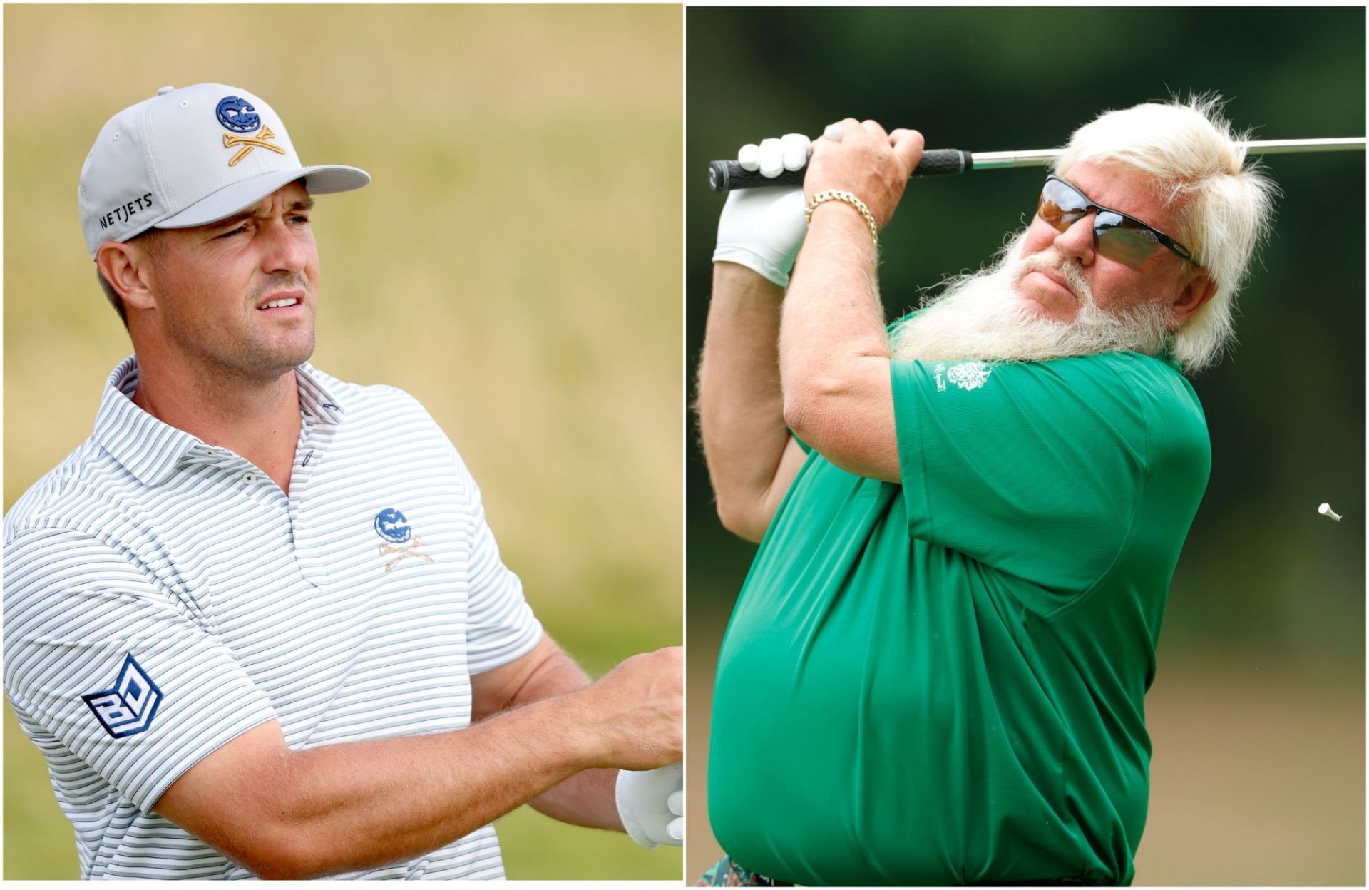Bryson DeChambeau and John Daly