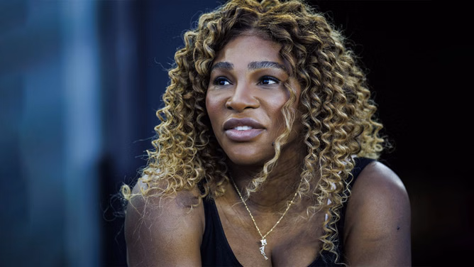 Serena Williams playfully second-guesses her career choices after being wowed by professional Pillow Fight Championship match