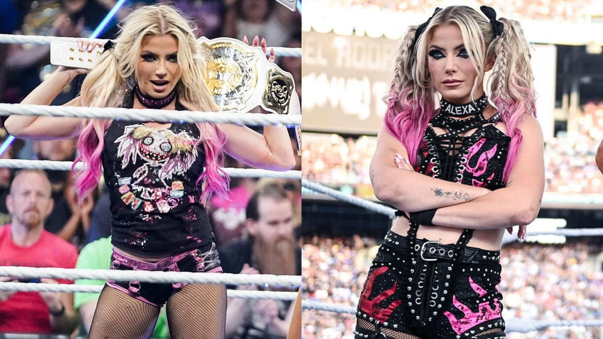 Bliss was in action last night on RAW. [Image credits: WWE.com]