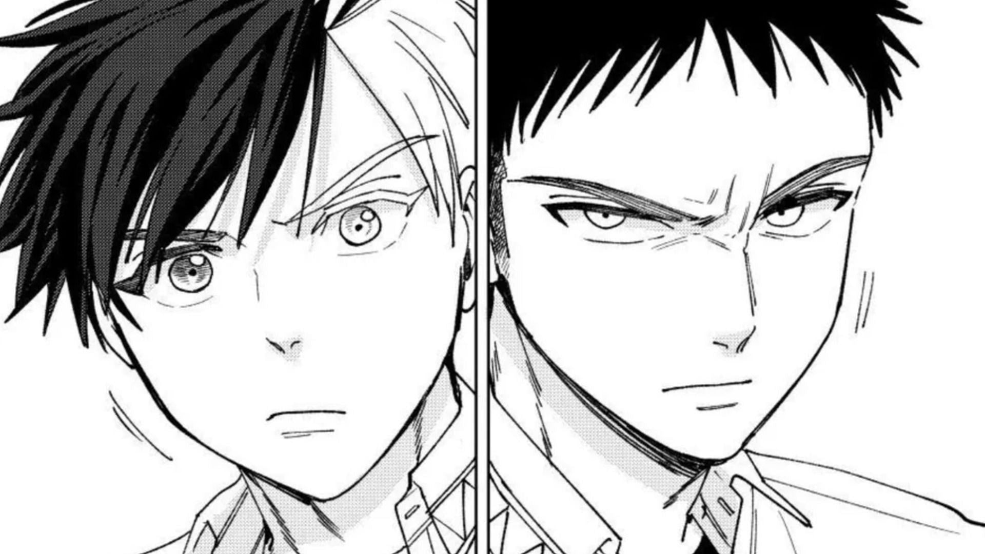 Momijikawa and Sakura as seen in manga (Image via Kodansha)