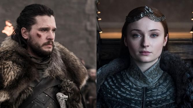 "Oh, shoot... that's my brother": Sophie Turner recalls ‘retching’ through romantic scene with Kit Harington in new movie