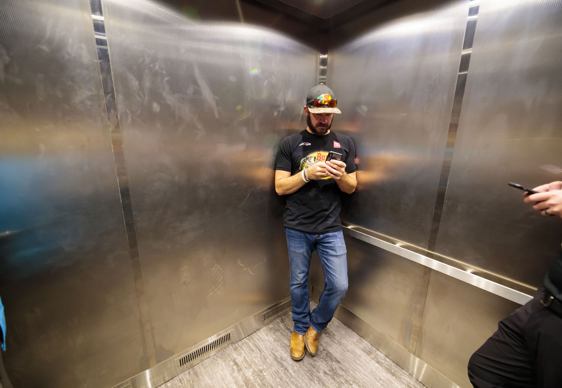 Martin Truex Jr before the Bluegreen Vacations 500. Source: Imagn