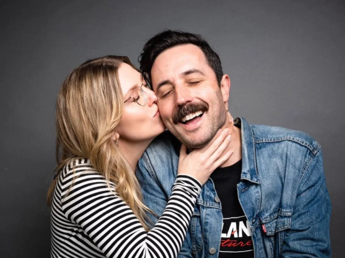 Julia Hladkowicz and Matt O&rsquo;Brien from America&rsquo;s Got Talent season 20 (Image via Instagram/@juliacomedy)