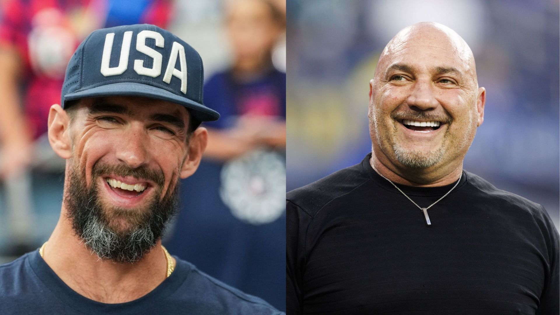 Michael Phelps reacts as sports reporter Jay Glazer reflects on their bond calling them ‘battle buddies’ over mental health struggles