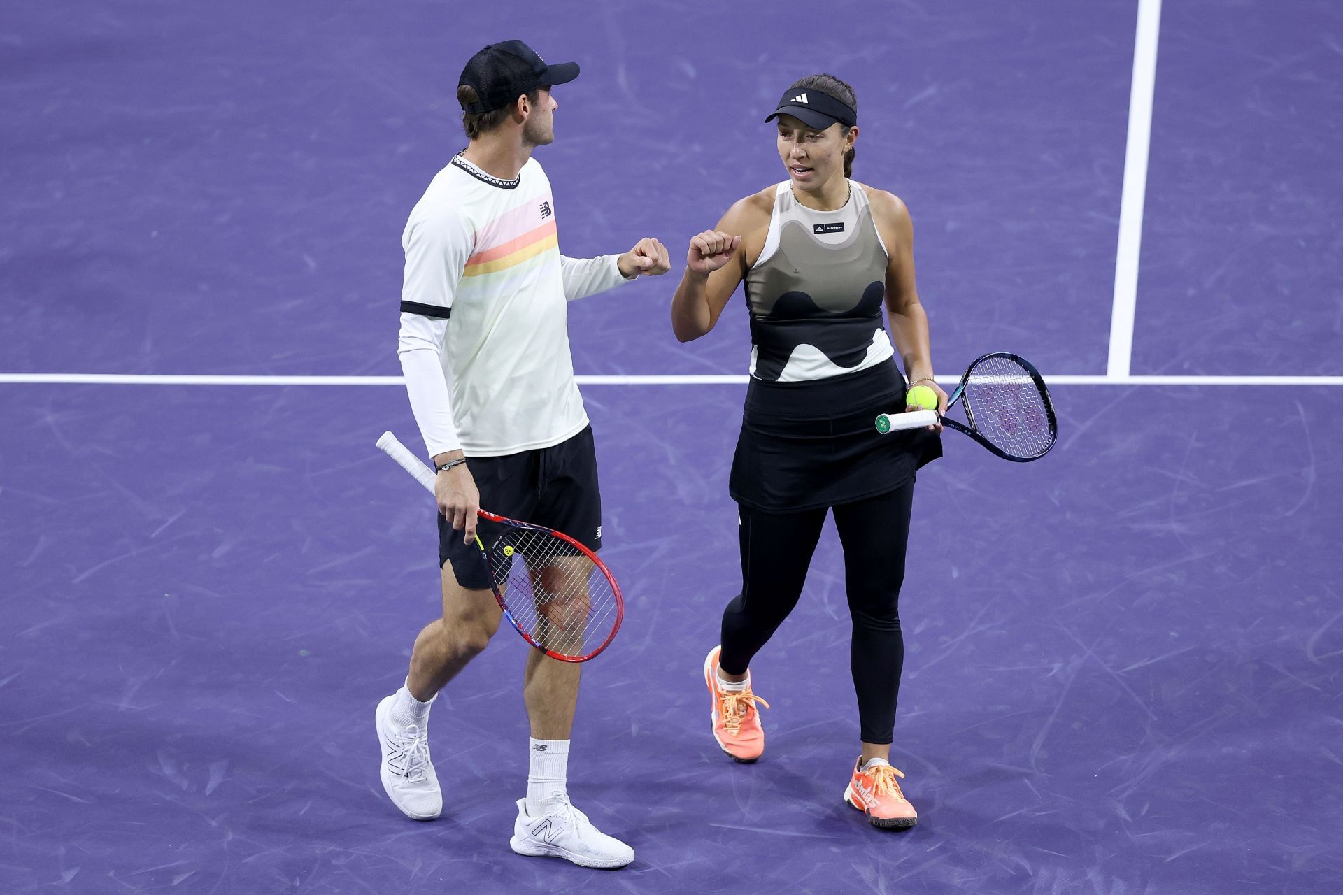 Jessica Pegula and Tommy Paul at BNP Paribas Open - Day 2 - Source: Getty