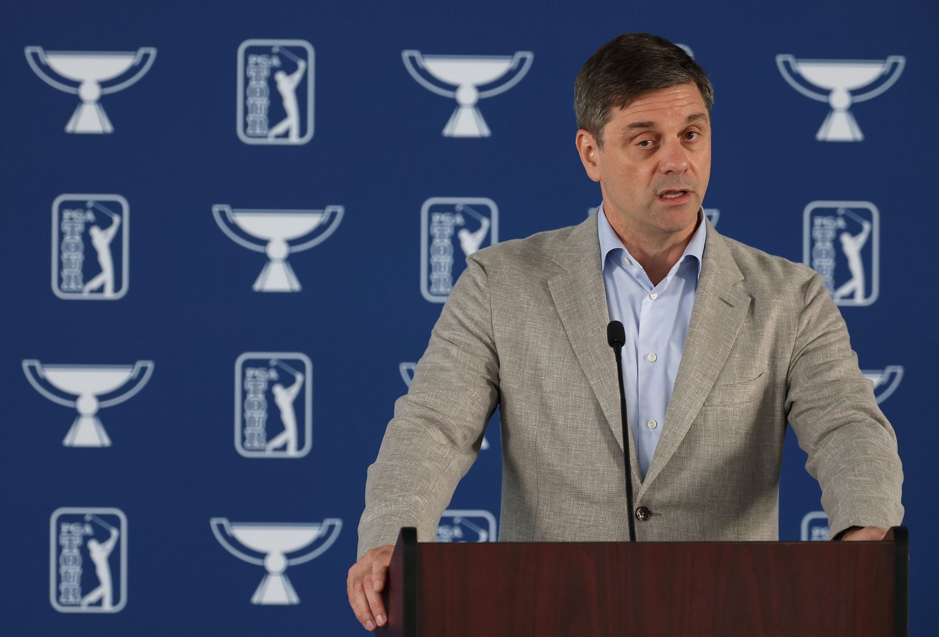 Brian Rolapp at TOUR Championship 2025 - Previews - Source: Getty