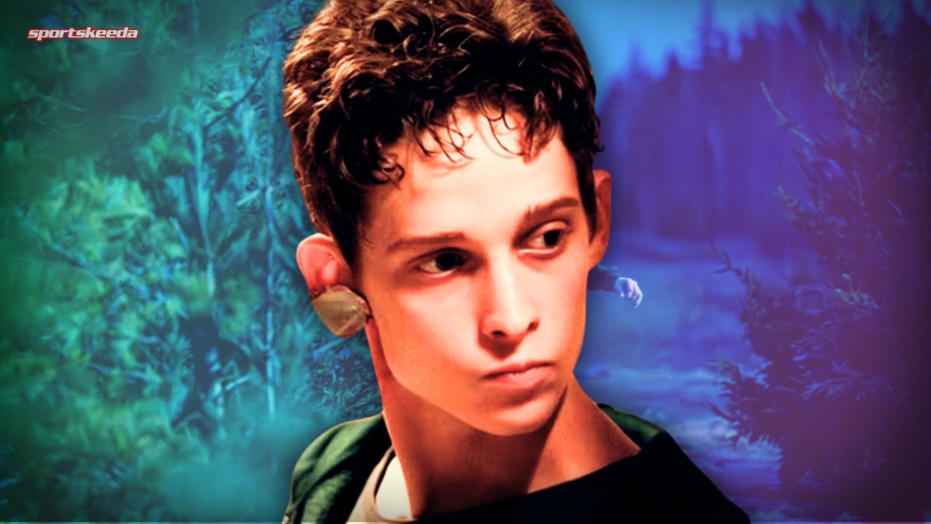 An image of Luke Ellis from The Institute season 1 (Custom cover edited by Sportskeeda, Original Image [MGM+])