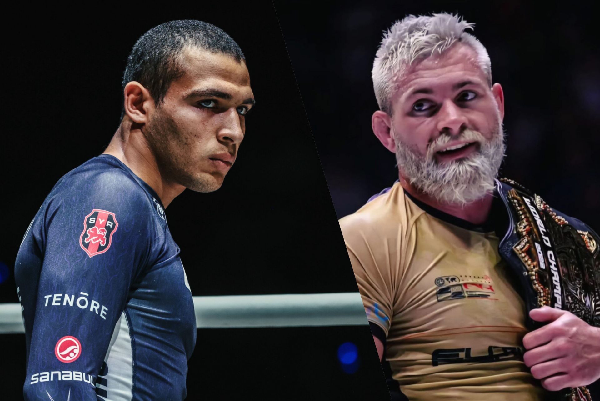 (From left) Tye Ruotolo and Gordon Ryan. [Images: ONE Championship and Gordon Ryan