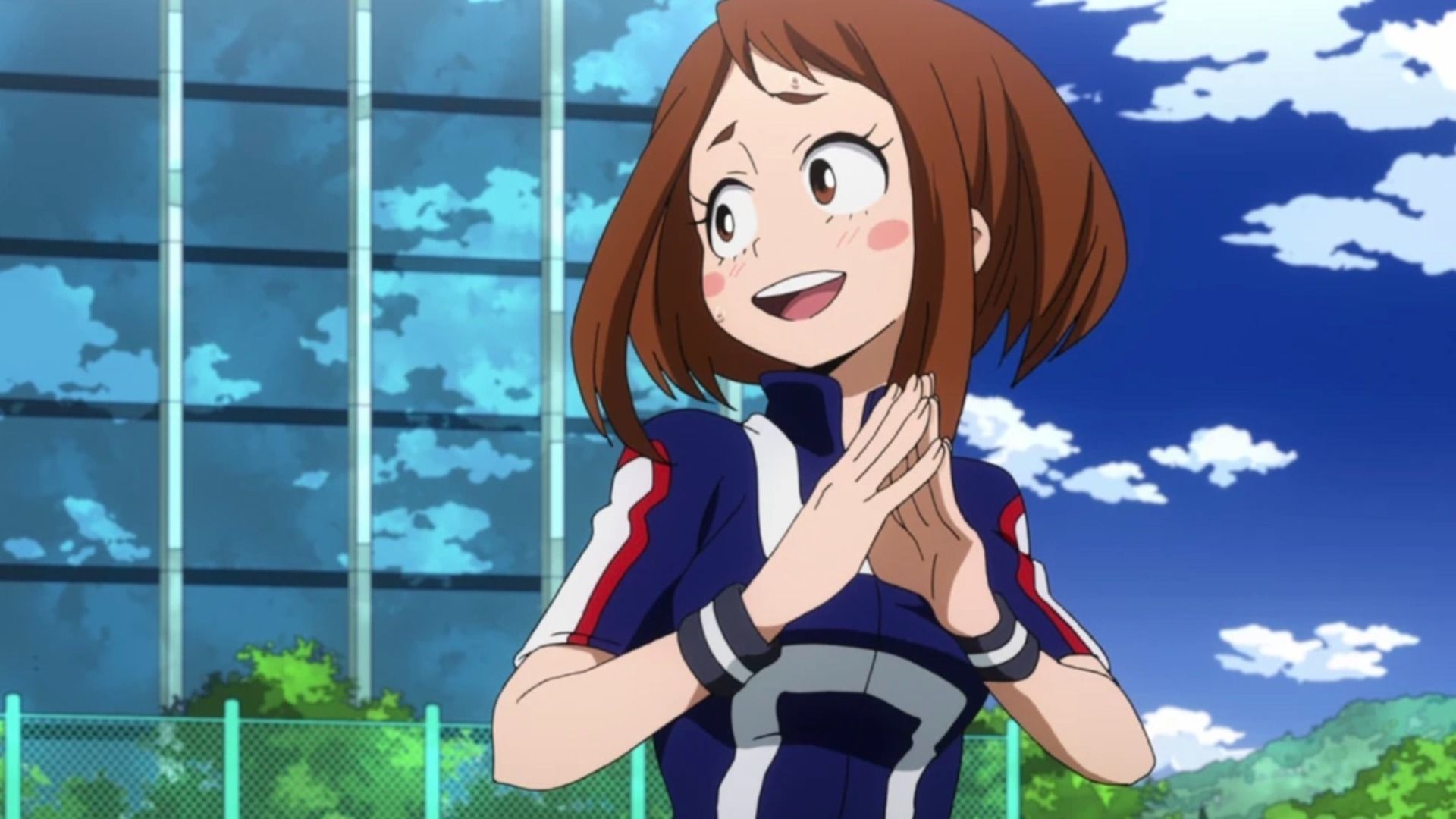 Fans parallel Horikoshi&#039;s Noelle art with Ochaco (Image via Bones)