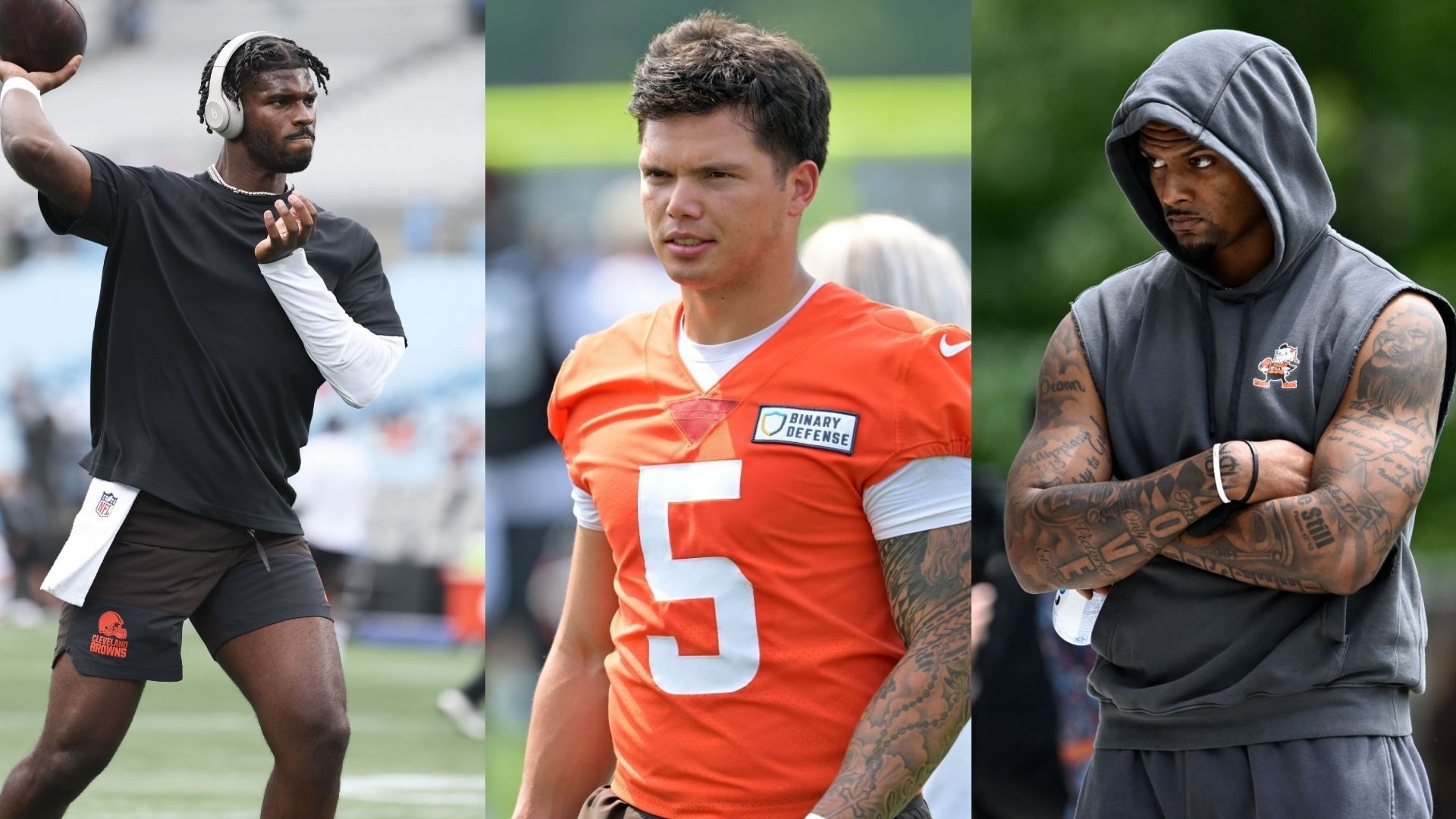 Dillion Gabriel &amp; Deshaun Watson react to Sheder Sanders