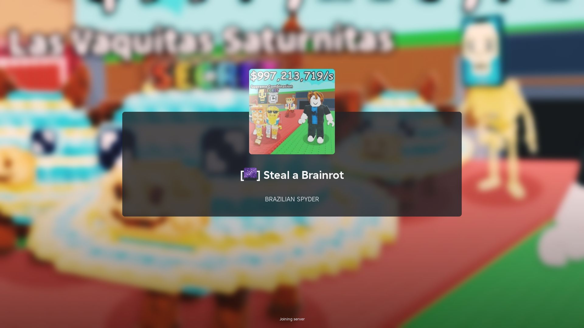 Roblox Steal a Brainrot