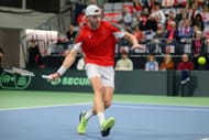 Jerome Kym at the Davis Cup 2025. (Photo: Getty)