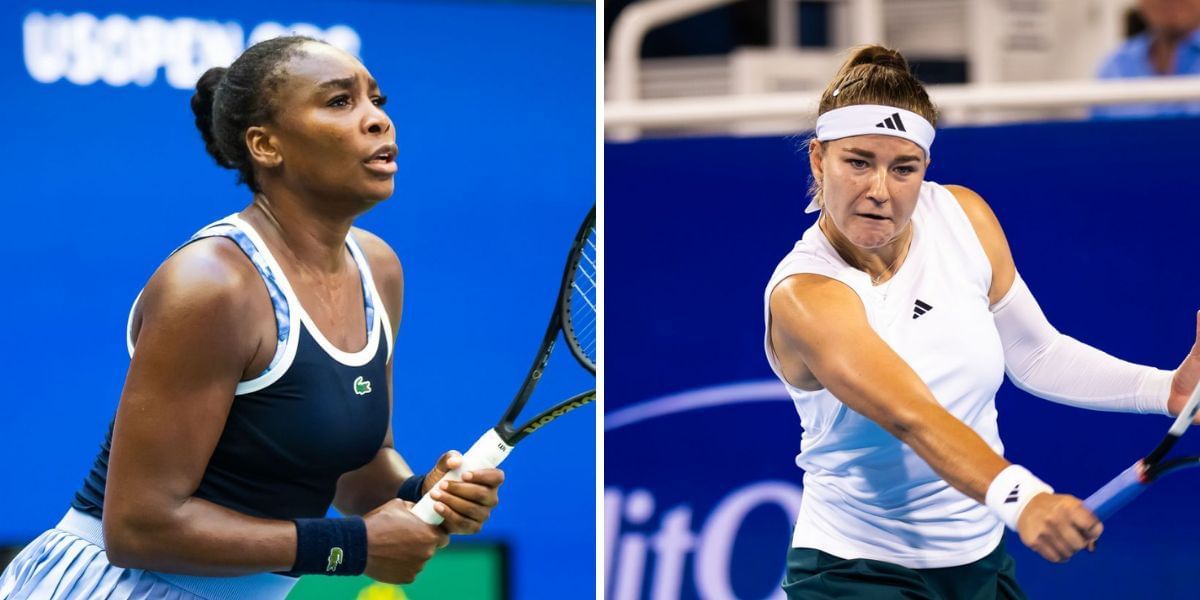 Venus Williams vs Karolina Muchova - Image Source: getty 