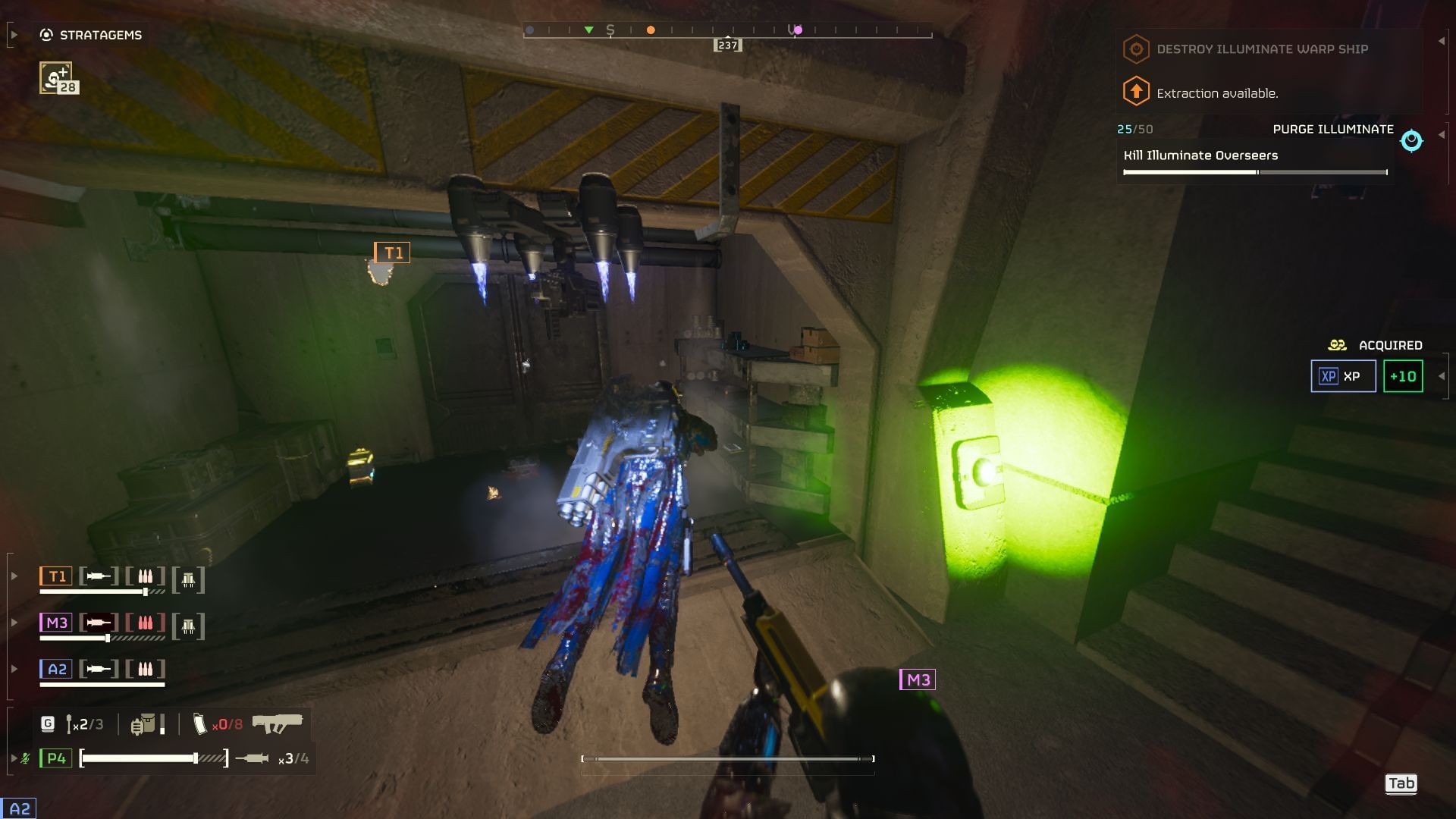 Diving into a Bunker looks cinematic! (Image via Sony | Sportskeeda Gaming)