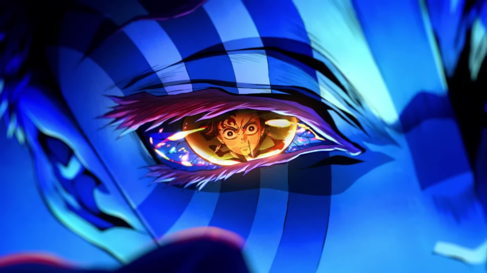 Tanjiro&#039;s battle with Akaza will have a major focus (Image via Ufotable)
