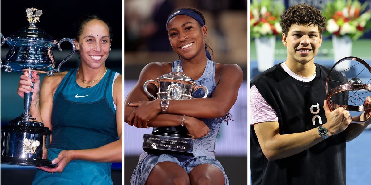 Madison Keys, Coco Gauff and Ben Shelton spearhead a new wave of American dominance in tennis. (Photos: Getty)