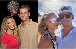 Chiefs heiress Gracie Hunt jumps into "cop chase" trend with new BF, Derek Green, at Arrowhead Stadium [WATCH]
