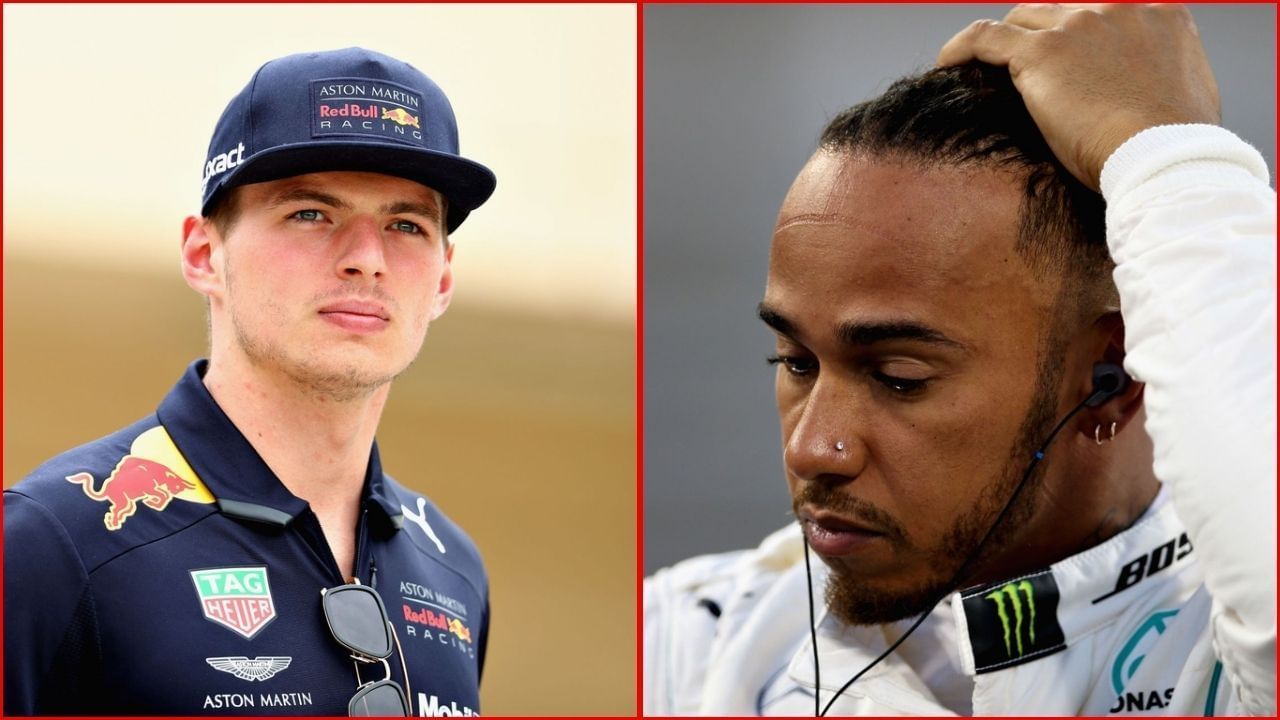 When Max Verstappen hit back at Lewis Hamilton for calling him a &quot;d*ckhead&quot; (Getty Images)