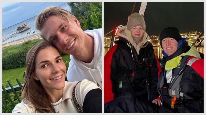 "I can't walk pain free" - Sebastian Korda's girlfriend Ivana & Denis Shapovalov's fiancée Mirjam look back at their summertime