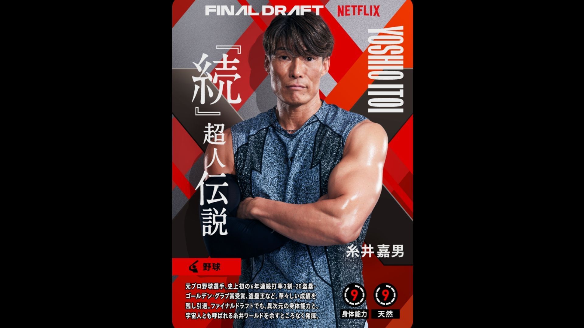 Yoshio Itoi won the show (Image via X/@NetflixJP)