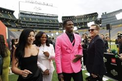 "This man is a loser" - NFL fans react as Travis Hunter catches strays from NBA legend Dennis Rodman over marriage to Leanna Lenee