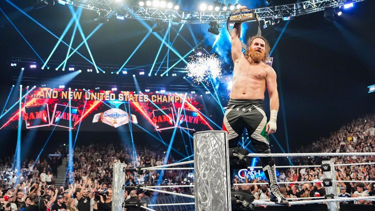 Sami Zayn won WWE United States Championship! (Credits: WWE.Com)