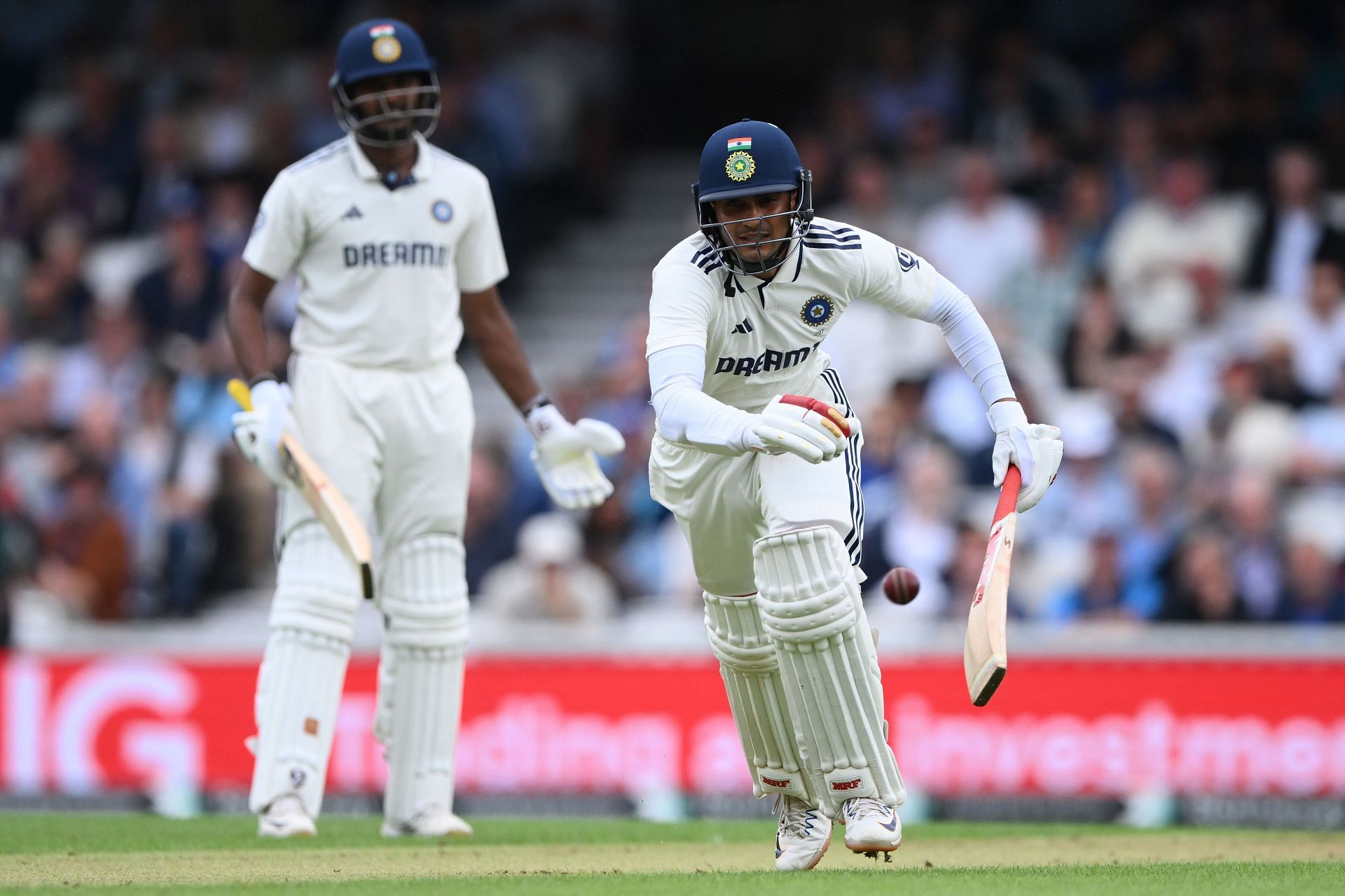 Shubman Gill suffered from a costly error in judgement on Day 1 at the Oval [Credit: Getty]