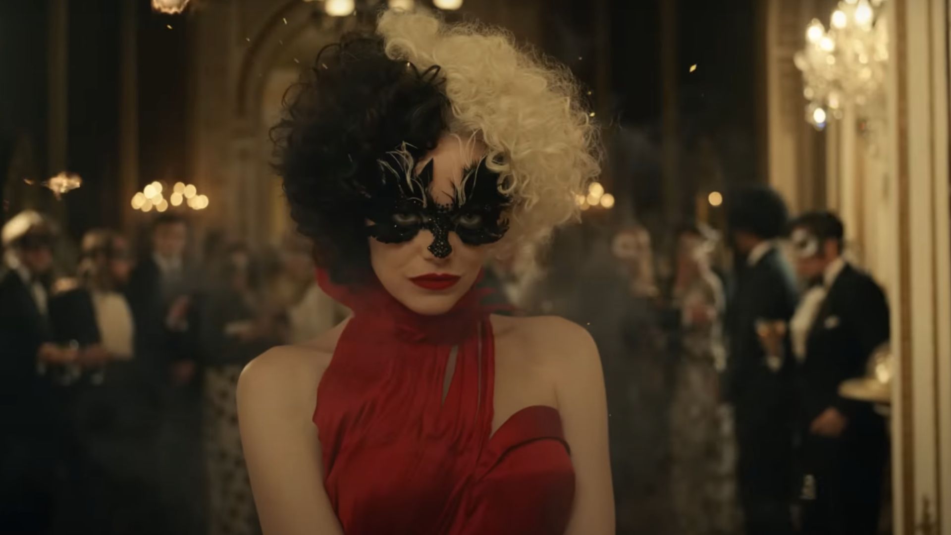 Emma Stone in an antagonist role (Image via YouTube/ Disney)