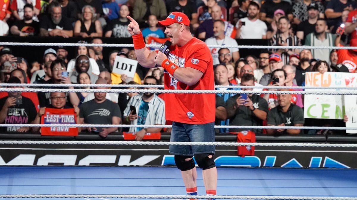 John Cena kicked off this week