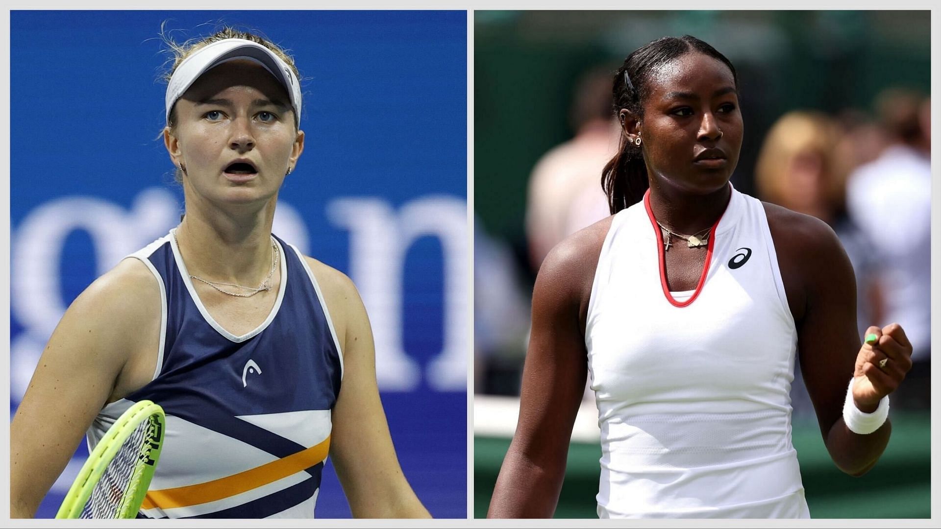Barbora Krejcikova vs Alycia Parks is one of the first-round matches at the Cincinnati Open 2025. (Photos: Getty)