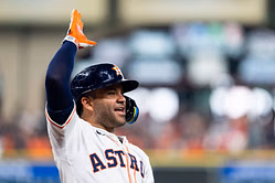 "We got your back" - Jose Altuve's wife Neena captures sweet moment of daughter rooting for her Astros star dad